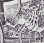 M.C. Escher art print