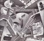 M.C. Escher art print