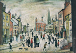 A Lancashire Village art print