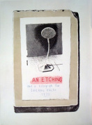 An Etching & a Lithograph art print