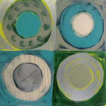 Aquamarine giclee art print