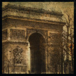 Arc de Triomphe giclee art print