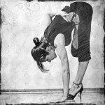 Ardha Baddha Padmottanasana giclee art print
