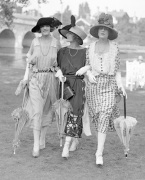 Ascot fashions, 1921 giclee art print