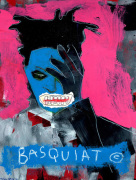Basquiat, 2010 art print