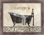 Bath Silhouette II giclee art print