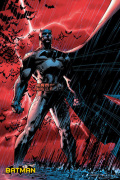 Batman Comic - Red Rain art print