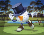 Birdie giclee art print