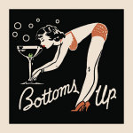 Bottoms Up giclee art print