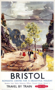 Bristol - Romantic Centre art print
