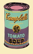 Campbell's Soup Can, 1965 (green & purple) giclee art print