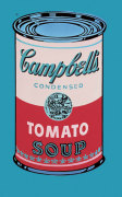 Campbell's Soup Can, 1965 (pink & red) giclee art print