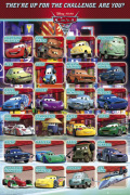 Cars 2 - Profiles art print