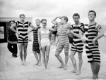 Cast of Leon Marco water show, 1950s giclee art print