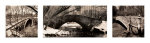 Central Park Bridges (tryptych) giclee art print