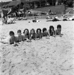 Clacton Beach, 1960 giclee art print