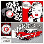 Comic Strip I art print