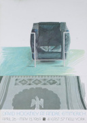 Corbusier Chair and Rug art print