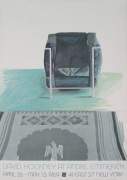 Corbusier Chair and Rug art print