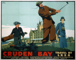Cruden Bay - Golf art print