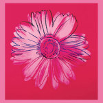 Daisy, c. 1982 (crimson and pink) giclee art print