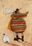 Dancing Cheek To Cheeky art print