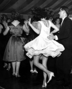 Dancing on Thames boat, 1960 giclee art print
