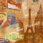 Destination, Europe art print