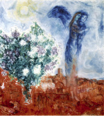 Die liebenden uber St Paul, 1970-71 art print