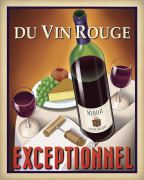 Du Vin Rouge Exceptionnel giclee art print