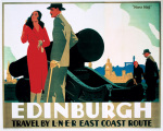 Edinburgh - Cannon art print