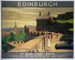 Edinburgh - Castle Battlements art print