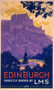 Edinburgh - Castle art print