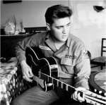 Elvis Presley (U.S Army) art print