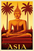 Escape to Asia giclee art print