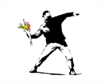 Flower Chucker art print