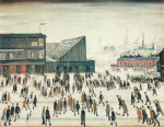 Going To The Match art print