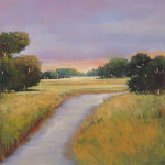 Golden Marsh giclee art print