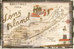 Greetings from Long Island giclee art print