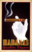 Habanas Quality Cigars giclee art print