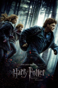 Harry Potter and the Deathly Hallows - One sheet art print