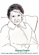Hockney's Progress, Artist's Mother art print
