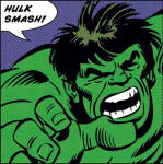 Hulk (Smash) art print
