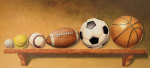 Keep Your Eye on the Ball giclee art print