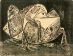 Le crapaud, 13.1.1949 art print