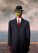 Le fils de l'homme (Son of Man) art print