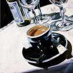 Le petit zinc 1 art print
