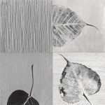 Leaf Quad giclee art print