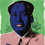 Mao, 1972 (Blue) giclee art print