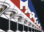 Martini giclee art print